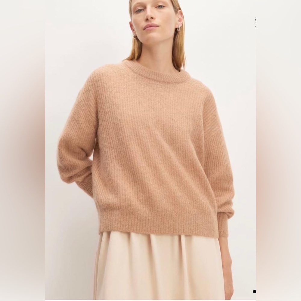 Everlane alpaca crew